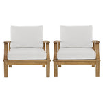 Marina 2 Piece Outdoor Patio Teak Set by Modway