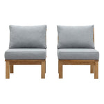 Marina 2 Piece Outdoor Patio Teak Set by Modway