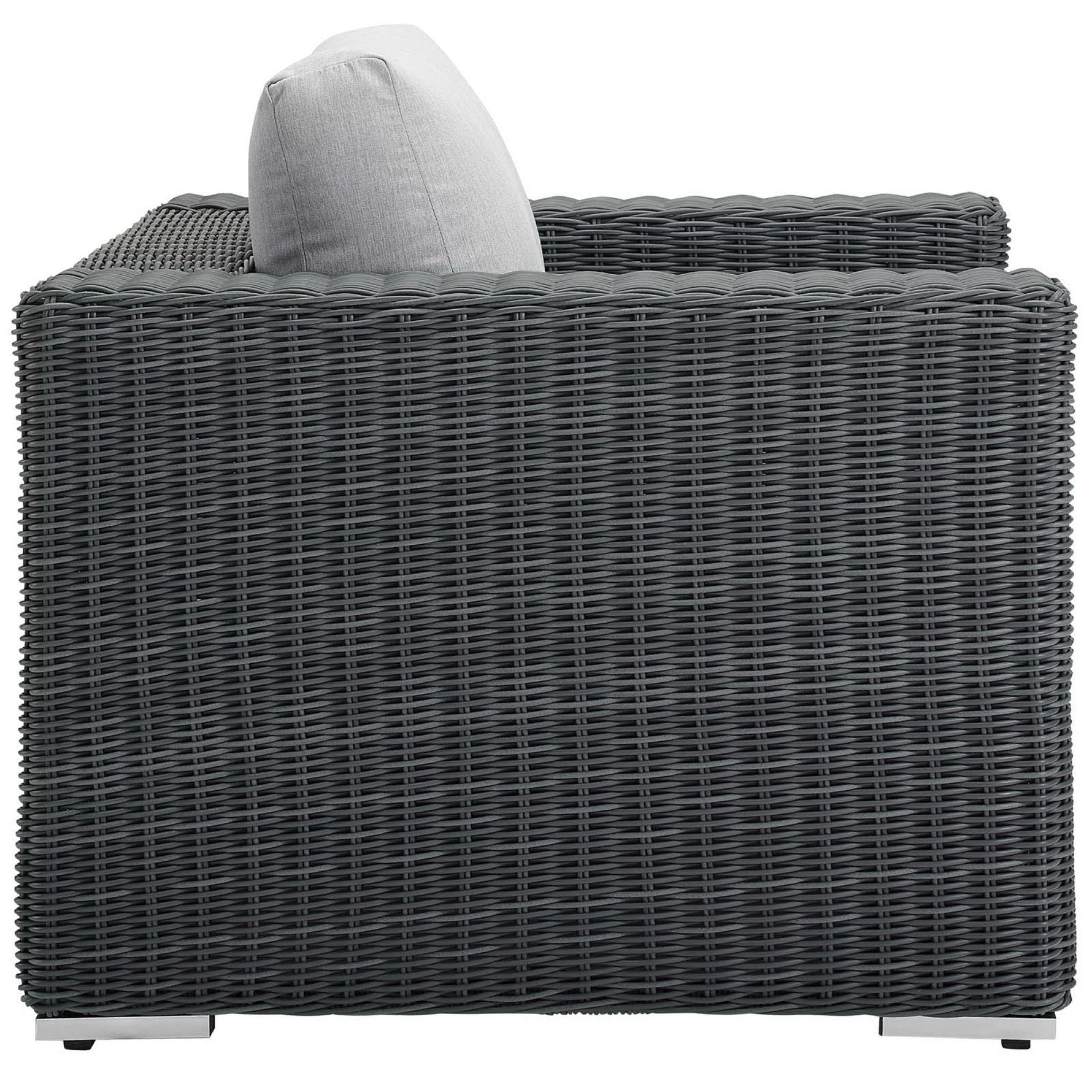 Summon Outdoor Patio Fabric Sunbrella Armchair by Modway