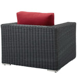 Summon Outdoor Patio Fabric Sunbrella Armchair by Modway