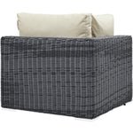 Summon Outdoor Patio Sunbrella Corner Sofa by Modway