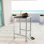 Shore Outdoor Patio Aluminum Bar Table by Modway