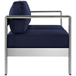 Shore Outdoor Patio Aluminum Loveseat by Modway