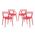 Entangled Dining Set Set of 4 by Modway