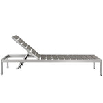 Shore Outdoor Patio Aluminum Chaise Set of 4 by Modway