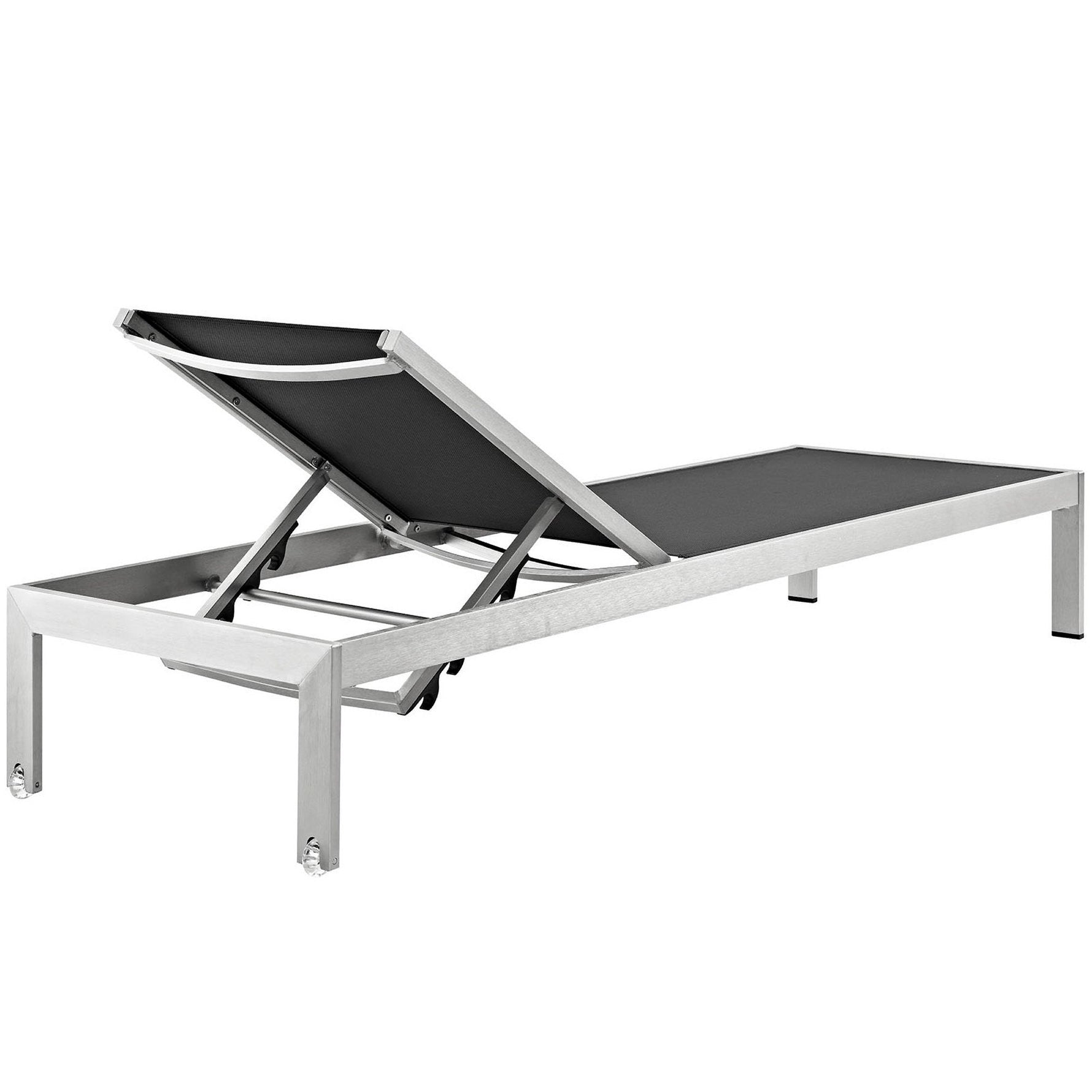 Shore Outdoor Patio Aluminum Chaise Set of 6 by Modway