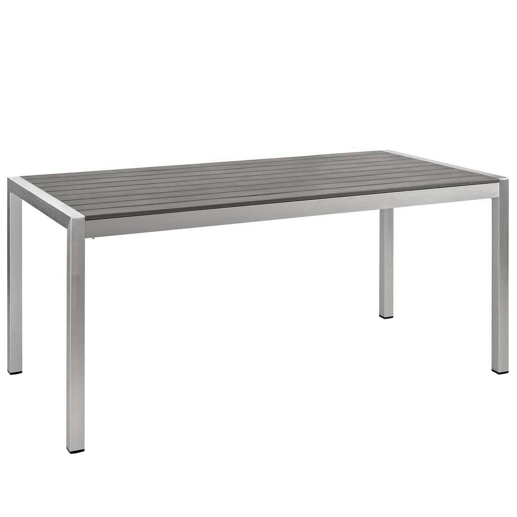 Shore 3 Piece Outdoor Patio Aluminum Dining Set by Modway