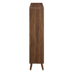 Transmit 7 Shelf Wood Grain Bookcase by Modway