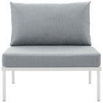 Harmony Armless Outdoor Patio Aluminum Chair by Modway