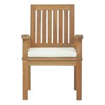 Marina Outdoor Patio Teak Dining Chair by Modway