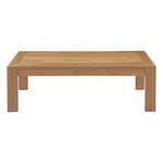 Upland Outdoor Patio Wood Coffee Table by Modway
