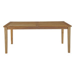 Marina 72" Outdoor Patio Teak Dining Table by Modway