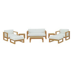 Upland 8 Piece Outdoor Patio Teak Set by Modway