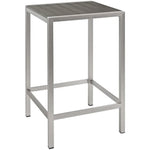 Shore 3 Piece Outdoor Patio Aluminum Pub Set by Modway
