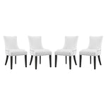 Marquis Faux Leather Dining Chair Set of 4 by Modway