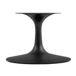 Lippa 48" Oval Faux Marble Coffee Table by Modway