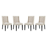 Baronet Fabric Dining Chair Set of 4 by Modway
