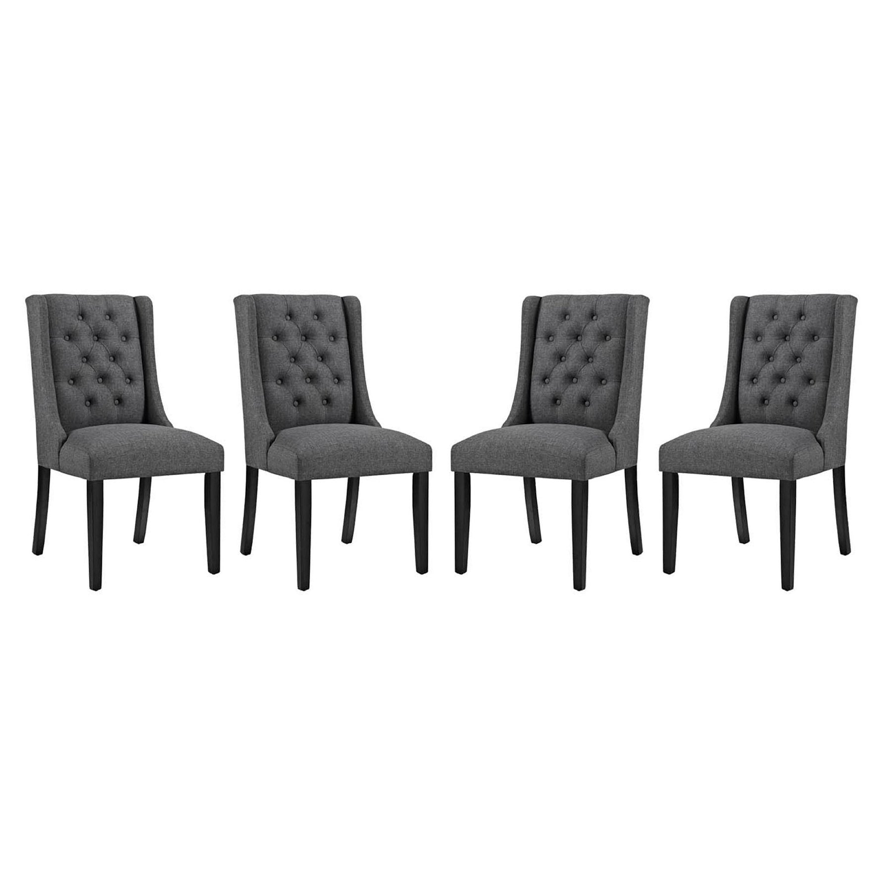 Baronet Fabric Dining Chair Set of 4 by Modway