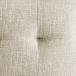 Privy Gold Stainless Steel Upholstered Fabric Dining Accent Chair