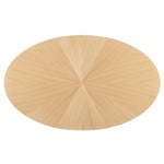 Crossroads 71" Oval Wood Dining Table by Modway