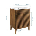 Render 24" Bathroom Vanity by Modway