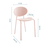 Palette Dining Side Chair Set of 2 by Modway