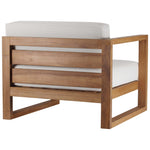 Upland Outdoor Patio Teak Wood Left-Arm Chair by Modway