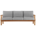 Marina Outdoor Patio Teak Sofa by Modway