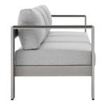 Shore Sunbrella Fabric Aluminum Outdoor Patio Sofa by Modway