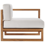 Upland 3-Piece Outdoor Patio Teak Wood Sectional Sofa Set by Modway