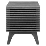 Render Vinyl Record Display Stand by Modway