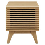 Render Vinyl Record Display Stand by Modway
