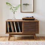 Render Vinyl Record Display Stand by Modway