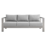 Shore 7 Piece Sunbrella Fabric Outdoor Patio Aluminum Set by Modway