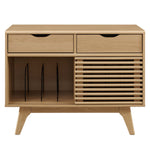 Render Vinyl Record Display Stand by Modway