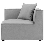 Saybrook 2-Piece Outdoor Patio Upholstered Sectional Sofa Loveseat by Modway