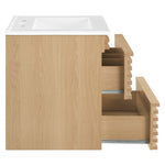 Render 24" Wall-Mount Bathroom Vanity by Modway