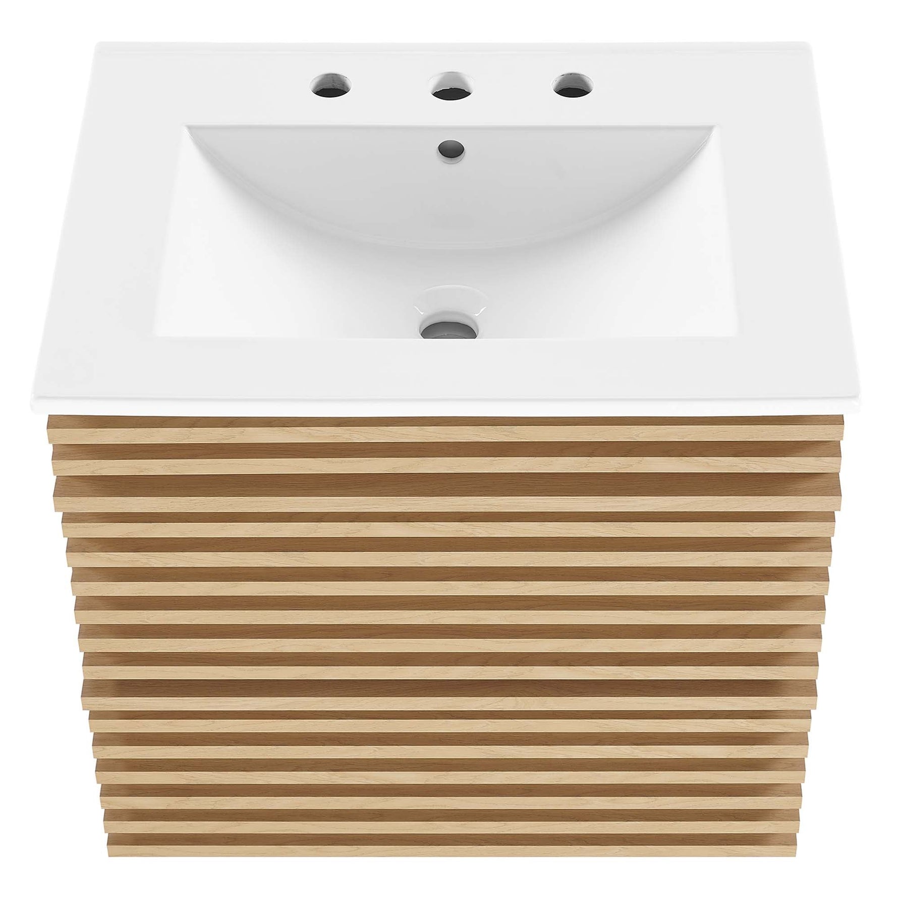 Render 24" Wall-Mount Bathroom Vanity by Modway