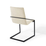 Pitch Upholstered Fabric Dining Armchair Set of 2 by Modway