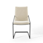 Pitch Upholstered Fabric Dining Armchair Set of 2 by Modway