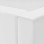 Mingle Vegan Leather Left-Arm Chair by Modway