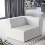 Mingle Vegan Leather Right-Arm Chair by Modway