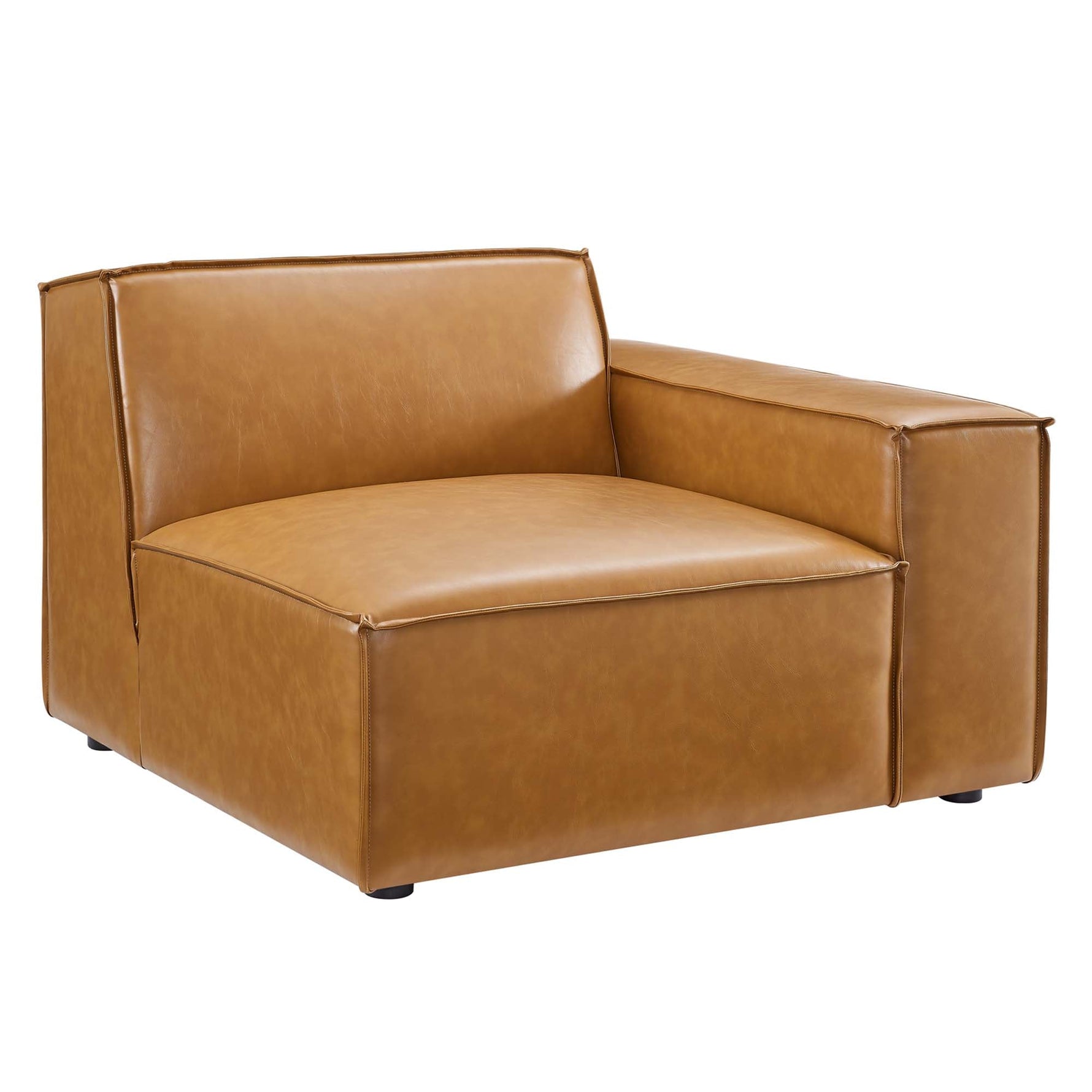 Restore Vegan Leather Loveseat by Modway