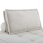 Saunter Tufted Fabric Armless Chair by Modway