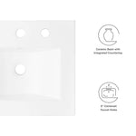 Cayman 18" Bathroom Sink by Modway