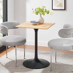 Lippa 24" Square Wood Dining Table by Modway