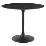 Lippa 36" Round Faux Marble Dining Table by Modway