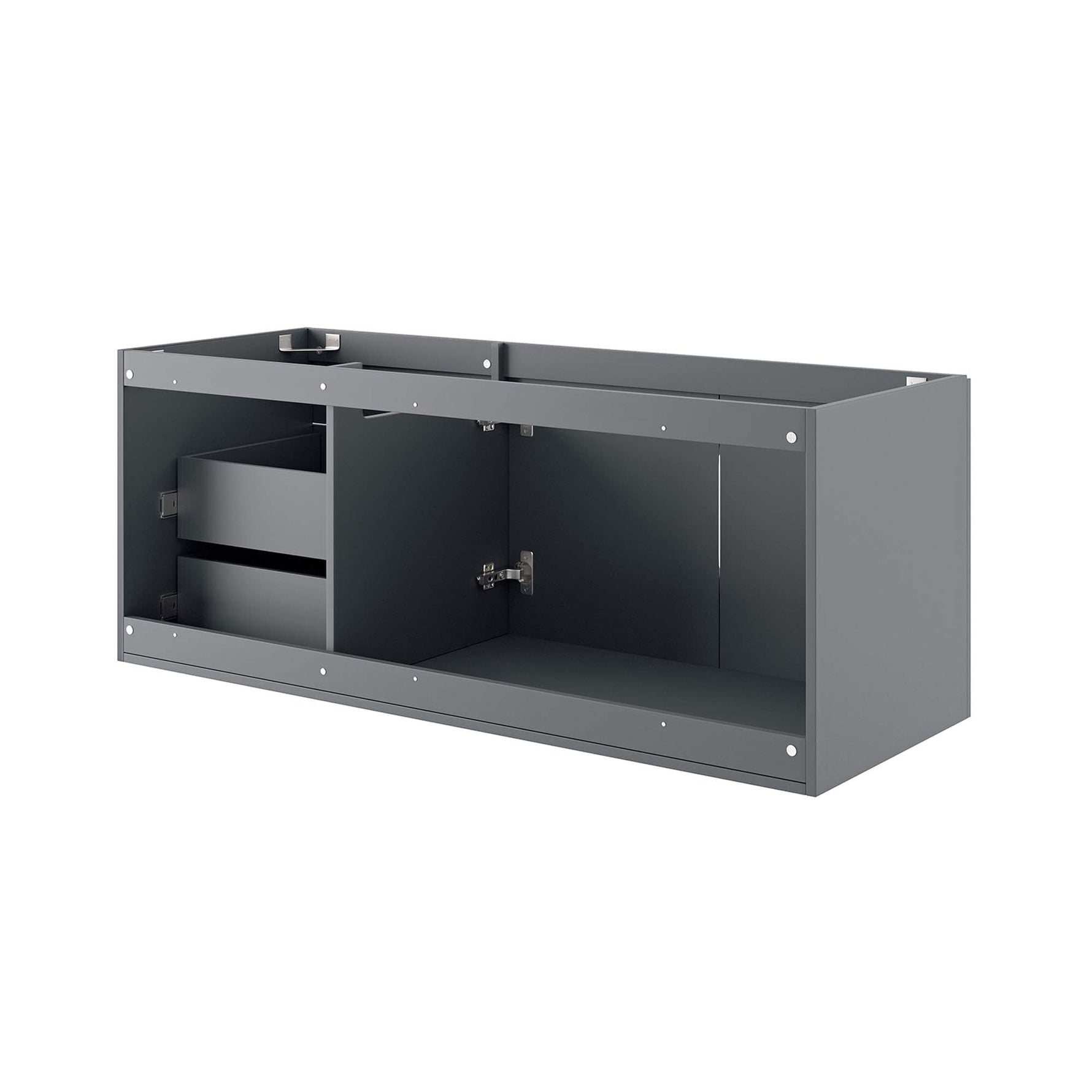 Vitality 48" Double or Single Sink Compatible Bathroom Vanity Cabinet by Modway