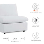 Commix Sunbrella Outdoor Patio Armless Chair by Modway