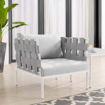 Harmony Sunbrella Outdoor Patio Aluminum Armchair by Modway
